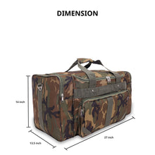 Load image into Gallery viewer, Camo Duffel Bag