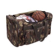 Load image into Gallery viewer, Camo Duffel Bag