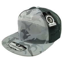 Load image into Gallery viewer, CAMBRIDGE SHINY CAMO CAMPER MESH TRUCKER ( PACK OF 6 )