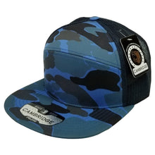 Load image into Gallery viewer, CAMBRIDGE SHINY CAMO CAMPER MESH TRUCKER ( PACK OF 6 )