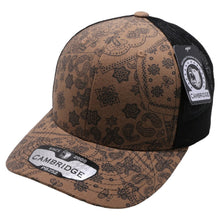 Load image into Gallery viewer, CAMBRIDGE PAISLEY MESH TRUCKER HAT ( PACK OF 6 )