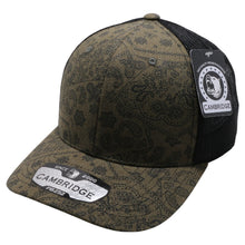 Load image into Gallery viewer, CAMBRIDGE PAISLEY MESH TRUCKER HAT ( PACK OF 6 )