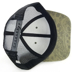 CAMBRIDGE PAISLEY MESH TRUCKER HAT ( PACK OF 6 )