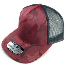 Load image into Gallery viewer, CAMBRIDGE 5 PANEL SHINY CAMO TRUCKER ( PACK OF 6 )