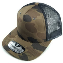 Load image into Gallery viewer, CAMBRIDGE 5 PANEL SHINY CAMO TRUCKER ( PACK OF 6 )