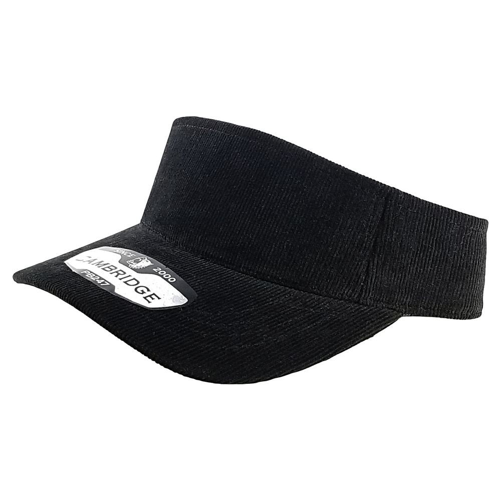 CORDUROY SUN VISOR HATS ( PACK OF 6 )