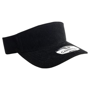 CORDUROY SUN VISOR HATS ( PACK OF 6 )