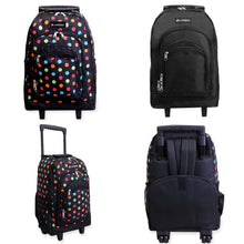 Load image into Gallery viewer, Wheeled Backpack w/ Pattern