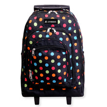 Load image into Gallery viewer, Wheeled Backpack w/ Pattern