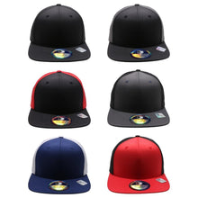 Load image into Gallery viewer, PERFORATED FLAT-BILL SNAPBACK ( PACK OF 6 )