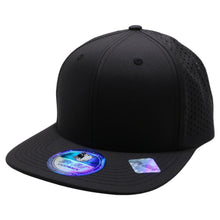 Load image into Gallery viewer, PERFORATED FLAT-BILL SNAPBACK ( PACK OF 6 )