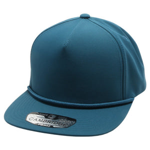 CAMBRIDGE 5 PANEL HYBRID ROPE SNAPBACK ( PACK OF 6 )