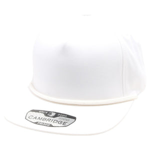 CAMBRIDGE 5 PANEL HYBRID ROPE SNAPBACK ( PACK OF 6 )