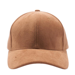 Suede Baseball Caps ( PACK OF 6 )