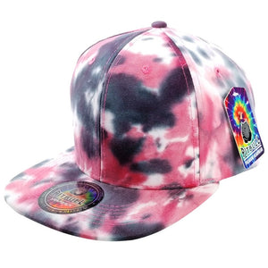 CAMBRIDGE PLAIN TIE DYE COTTON SNAPBACK HAT ( PACK OF 6 )