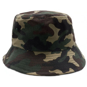 PLAIN WASHED COTTON FISHERMAN BUCKET HATS ( PACK OF 6 )