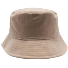 Load image into Gallery viewer, PLAIN WASHED COTTON FISHERMAN BUCKET HATS ( PACK OF 6 )