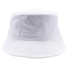 Load image into Gallery viewer, PLAIN WASHED COTTON FISHERMAN BUCKET HATS ( PACK OF 6 )