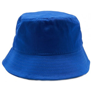 PLAIN WASHED COTTON FISHERMAN BUCKET HATS ( PACK OF 6 )