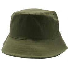 Load image into Gallery viewer, PLAIN WASHED COTTON FISHERMAN BUCKET HATS ( PACK OF 6 )