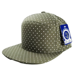 POLKADOT STRAPBACK HATS ( PACK OF 6 )