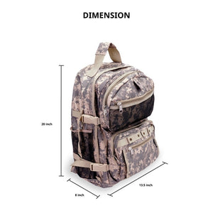 Oversize Digital Camo Backpack