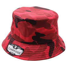 Load image into Gallery viewer, CAMBRIDGE SHINY CAMO BUCKET HATS ( PACK OF 6 )