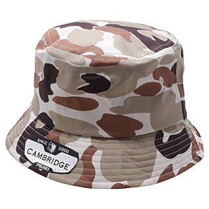 CAMBRIDGE SHINY CAMO BUCKET HATS ( PACK OF 6 )