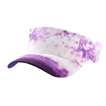 Load image into Gallery viewer, CAMBRIDGE TIE DYE SUN VISOR ( PACK OF 6 )