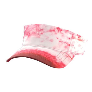 CAMBRIDGE TIE DYE SUN VISOR ( PACK OF 6 )