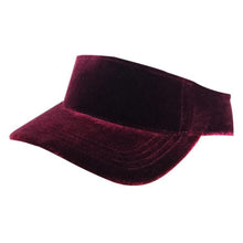 Load image into Gallery viewer, VELVET SUN VISOR HATS ( PACK OF 6 )