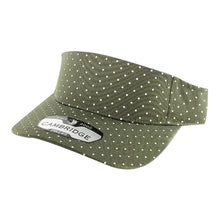 Load image into Gallery viewer, POLKA DOT SUN VISOR HATS ( PACK OF 6 )