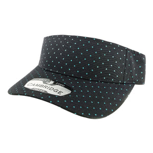 POLKA DOT SUN VISOR HATS ( PACK OF 6 )