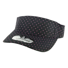 Load image into Gallery viewer, POLKA DOT SUN VISOR HATS ( PACK OF 6 )