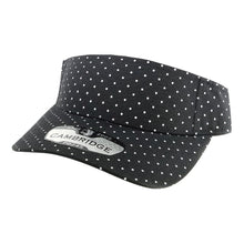 Load image into Gallery viewer, POLKA DOT SUN VISOR HATS ( PACK OF 6 )