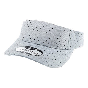 POLKA DOT SUN VISOR HATS ( PACK OF 6 )