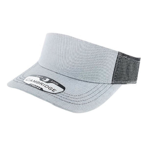 SOLID SUN VISOR HATS ( PACK OF 6 )