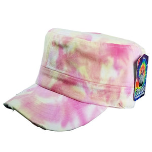 CAMBRIDGE PLAIN TIE DYE CASTRO CAP ( PACK OF 6 )