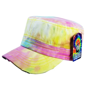 CAMBRIDGE PLAIN TIE DYE CASTRO CAP ( PACK OF 6 )