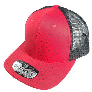 POLKADOT 6 PANEL MESH TRUCKER HATS ( PACK OF 6 )