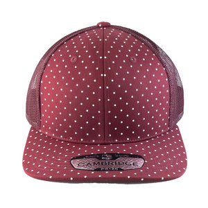 POLKADOT 6 PANEL MESH TRUCKER HATS ( PACK OF 6 )