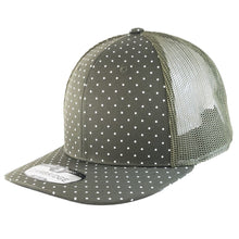 Load image into Gallery viewer, POLKADOT 6 PANEL MESH TRUCKER HATS ( PACK OF 6 )