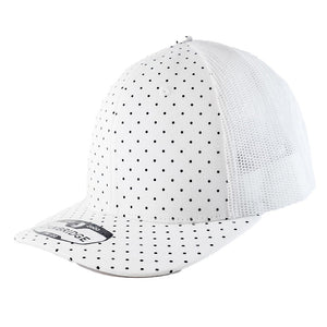 POLKADOT 6 PANEL MESH TRUCKER HATS ( PACK OF 6 )