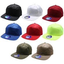 Load image into Gallery viewer, UNSTRUCTURED 5 PANEL NYLON HATS ( PACK OF 6 )