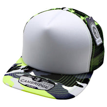 Load image into Gallery viewer, CAMBRIDGE PLAIN NEON CAMO SPONGE TRUCKER HATS ( PACK OF 6 )