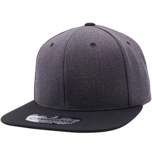 WOOL BLEND SNAPBACK HATS ( PACK OF 6 )