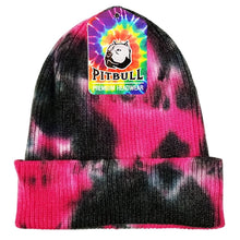 Load image into Gallery viewer, TIE DYE CUFFED KNIT BEANIE HATS ( PACK OF 6 )