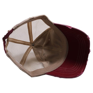 PIGMENT VINTAGE MESH TRUCKER HATS ( PACK OF 6 )