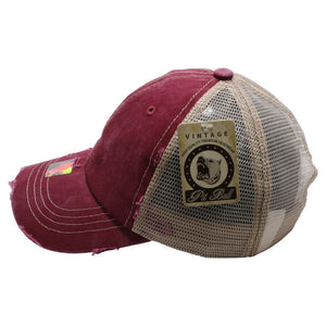 PIGMENT VINTAGE MESH TRUCKER HATS ( PACK OF 6 )