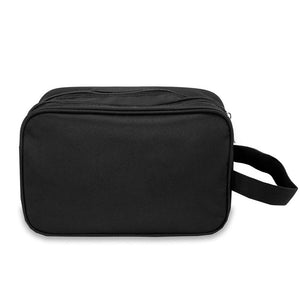 DUAL COMPARTMENT TOILETRY BAG